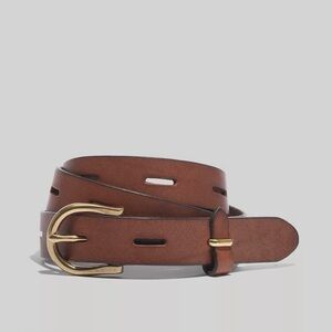 Madewell Backcountry belt English Saddle M.